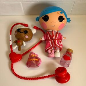Lalaloopsy Littles Stumbles Bumps N' Bruises Sew Cute Patient Near Complete HTF